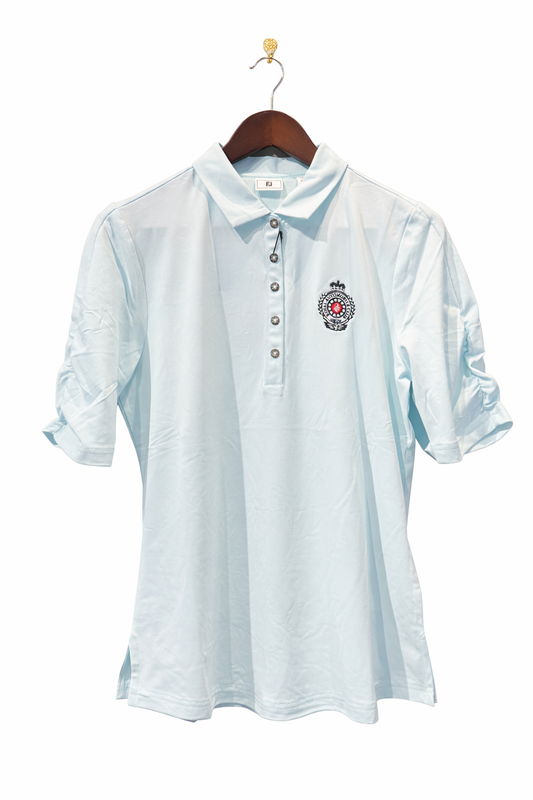 Footjoy Ruched Sleeve Polo