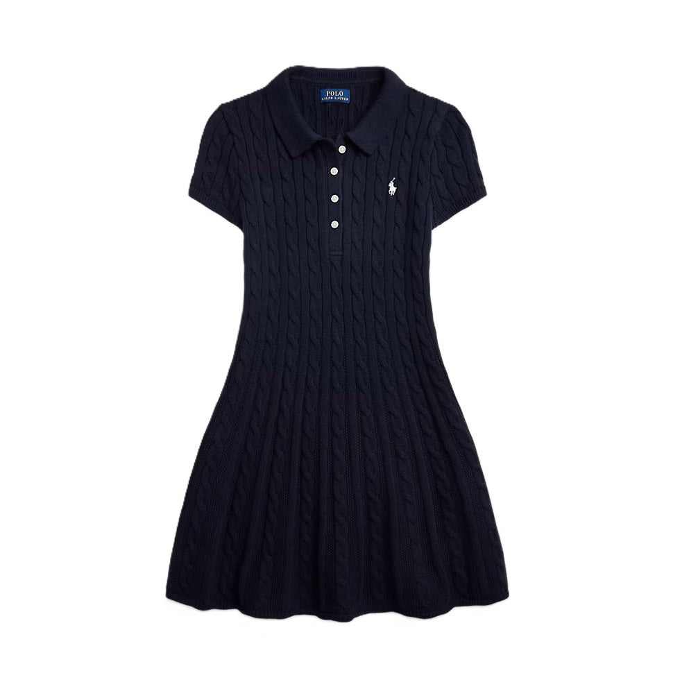 Ralph Lauren Navy Knit Dress