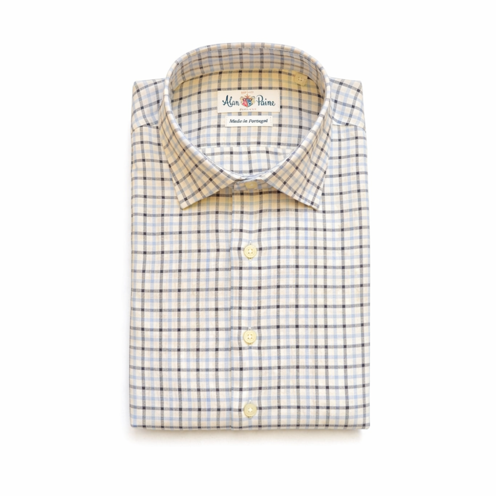 Long Sleeve Spread Collar Classic Fit Shirt