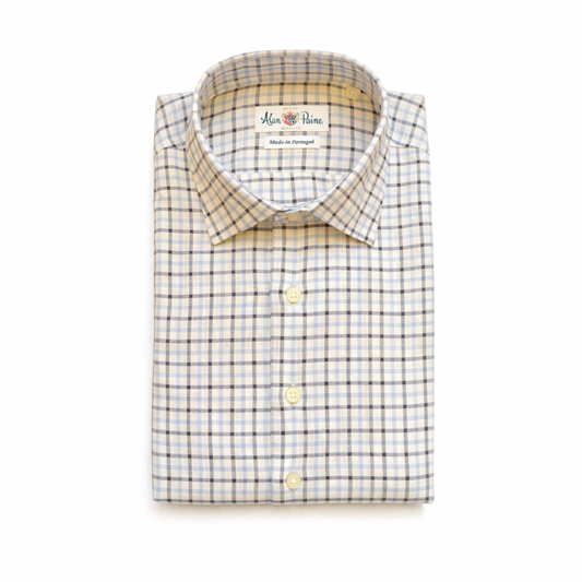 Long Sleeve Spread Collar Classic Fit Shirt