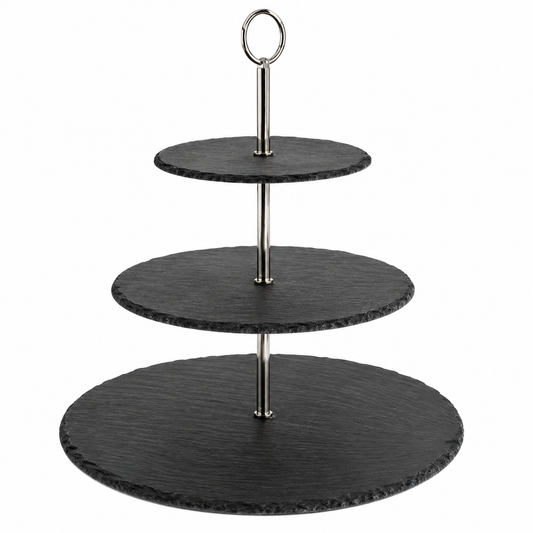 Three Tiered Slate Tower
