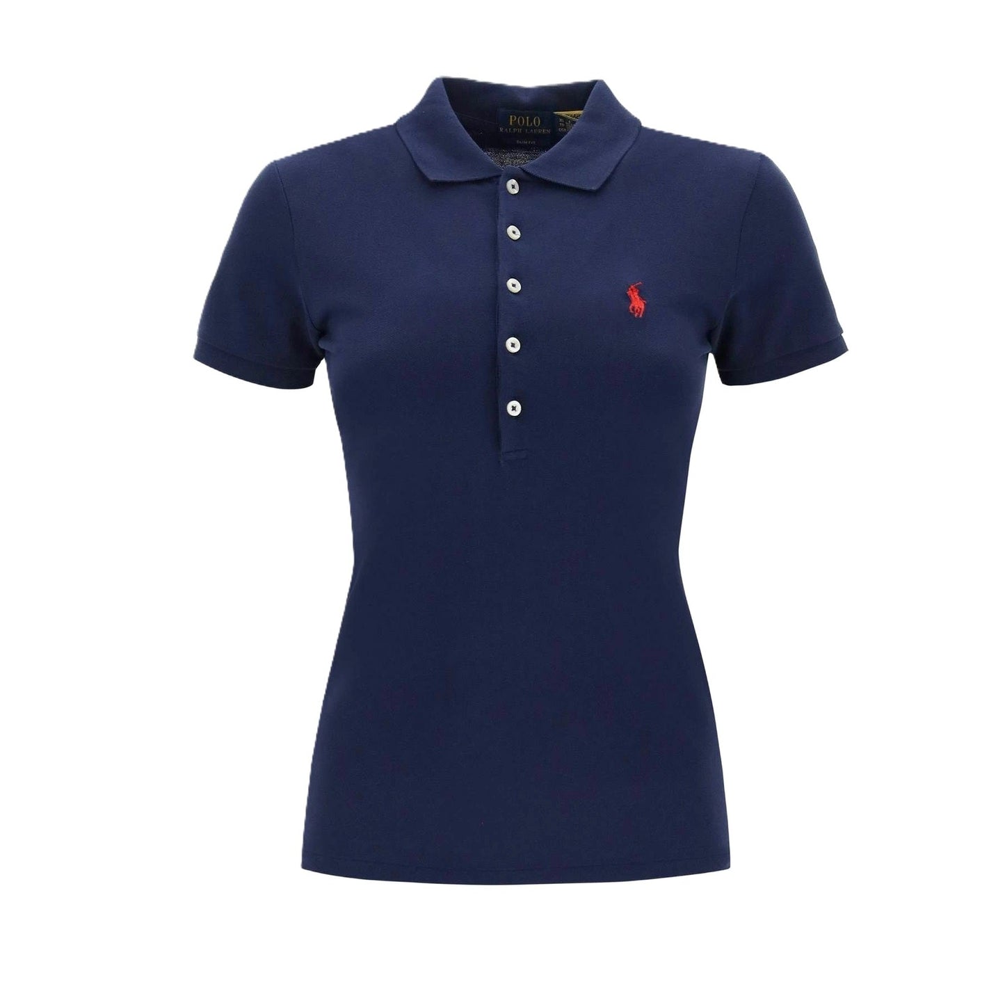Ralph Lauren Slim Fit Stretch Polo Navy