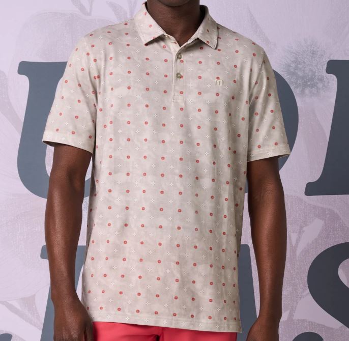 TravisMathew Featherweight Tee Up Polo