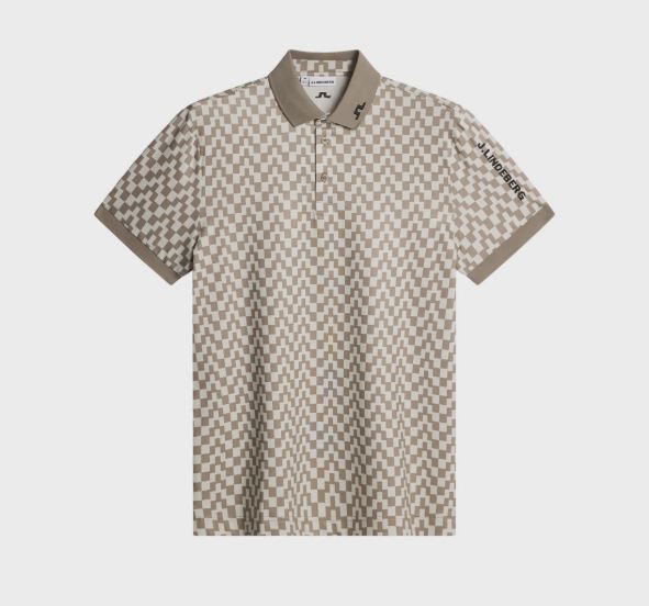 J.LINDEBERG Tour Tech Print Polo